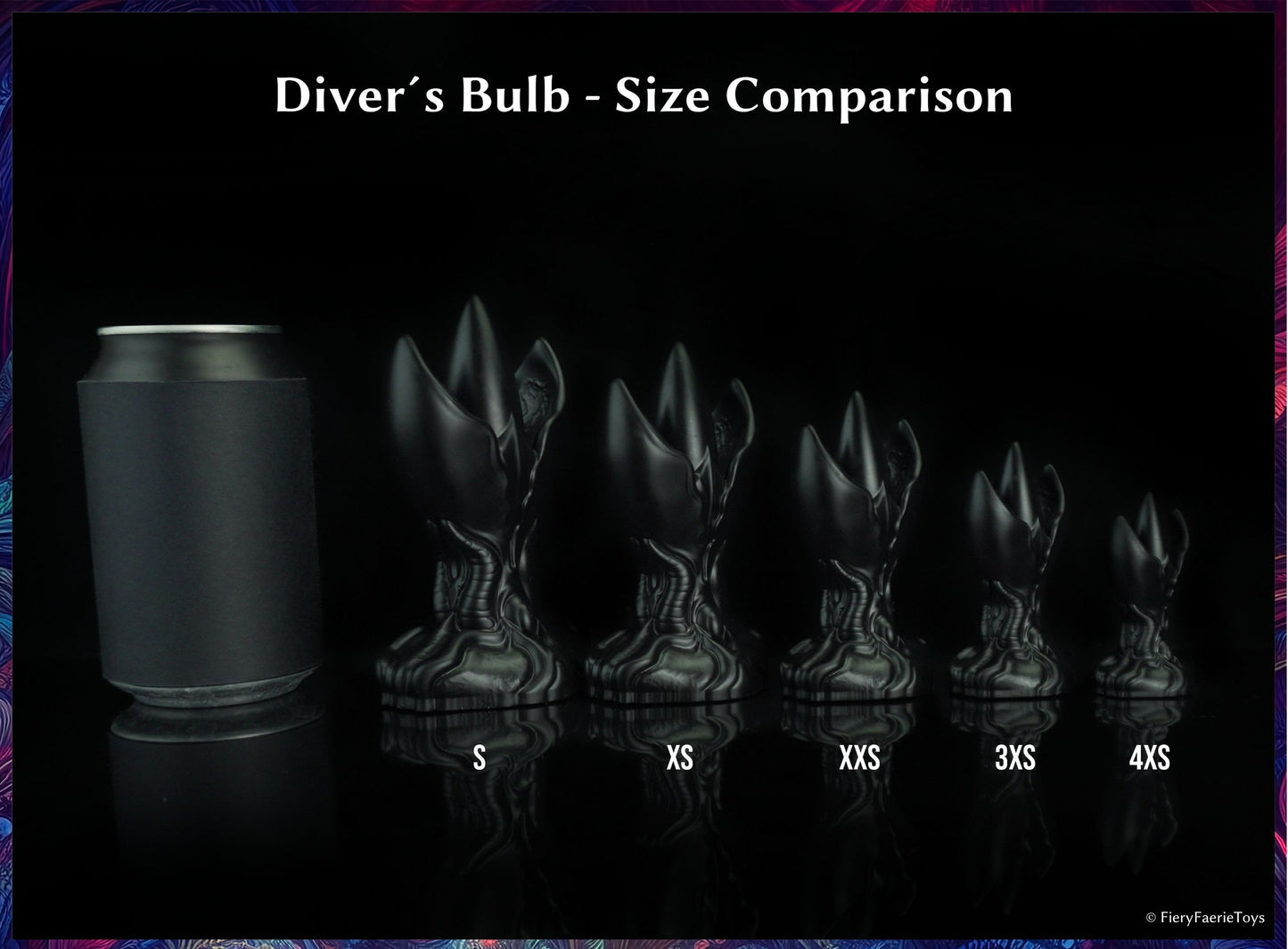 The Diver´s Bulb -Medium - Plug (2XS) 9 cm / 3.5 inch